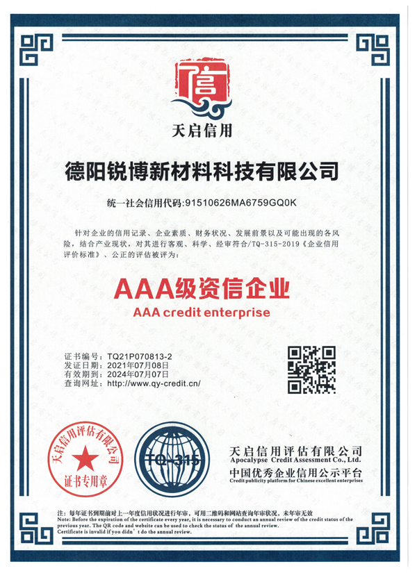 AAA級資信企業